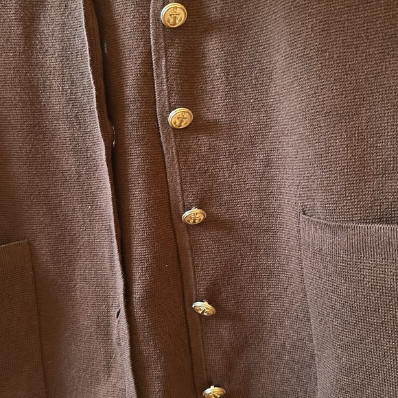 Brown Cotton J Crew Cardigan - Picture 2 of 5